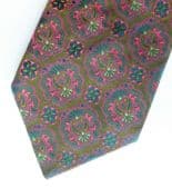 Tootal Grosvenor Paisley tie vintage 1960s mens wear made in Great Britain